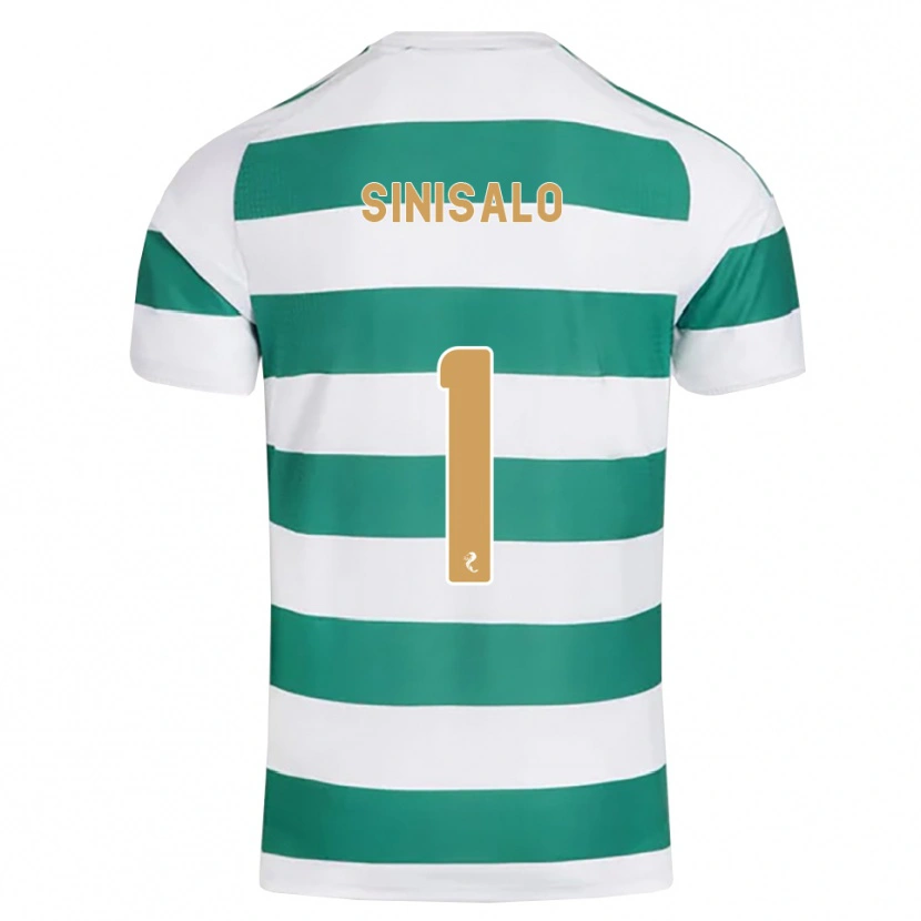 Danxen Hombre Camiseta Viljami Sinisalo #1 Cian Oscuro Blanco 1ª Equipación 2026/27 La Camisa