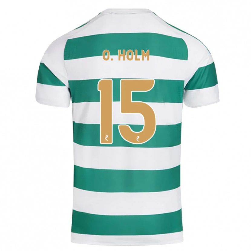 Danxen Hombre Camiseta Odin Thiago Holm #15 Cian Oscuro Blanco 1ª Equipación 2026/27 La Camisa
