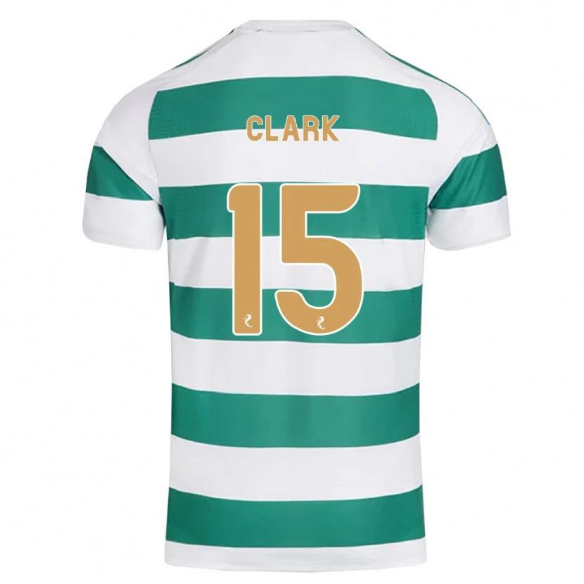 Danxen Hombre Camiseta Kelly Clark #15 Cian Oscuro Blanco 1ª Equipación 2026/27 La Camisa