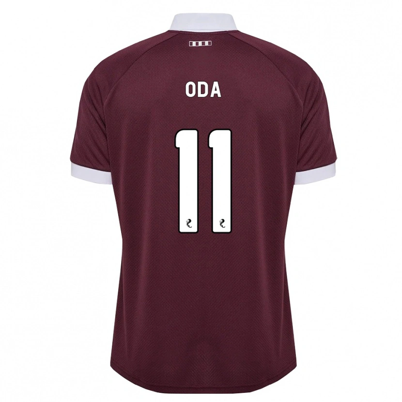 Danxen Hombre Camiseta Yutaro Oda #11 Blanco Borgoña 1ª Equipación 2026/27 La Camisa