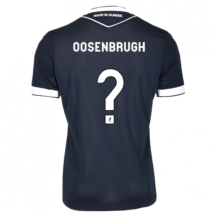 Danxen Hombre Camiseta Charley Oosenbrugh #0 Azul Medianoche Blanco 1ª Equipación 2026/27 La Camisa