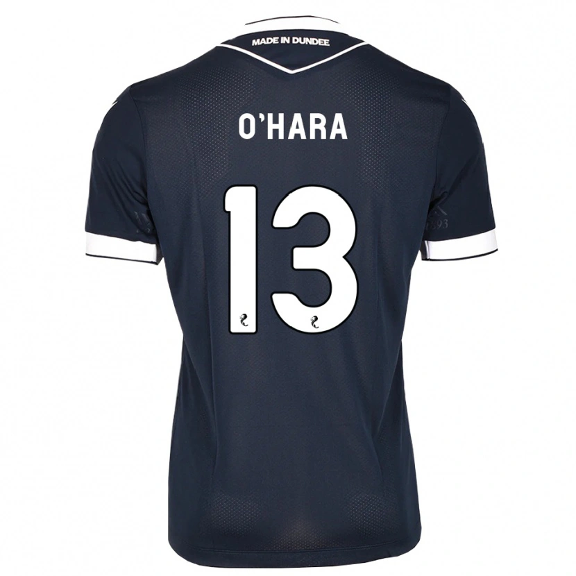 Danxen Hombre Camiseta Kieran O'hara #13 Azul Medianoche Blanco 1ª Equipación 2026/27 La Camisa