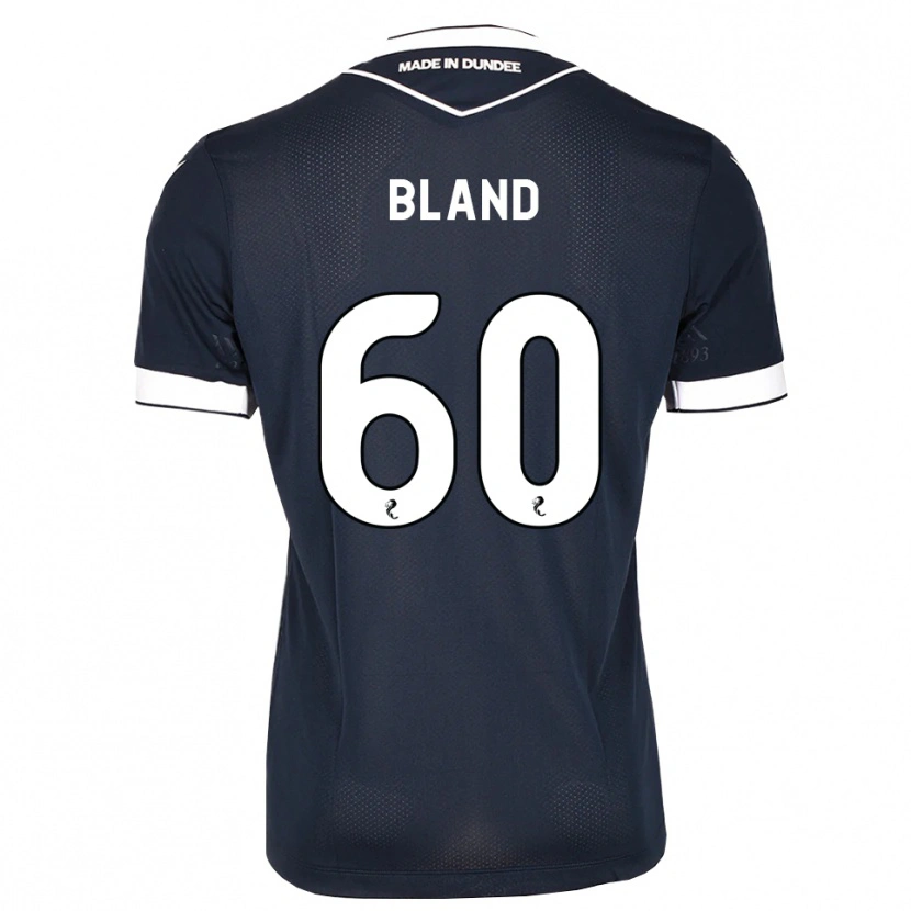 Danxen Hombre Camiseta Ryan Bland #60 Azul Medianoche Blanco 1ª Equipación 2026/27 La Camisa
