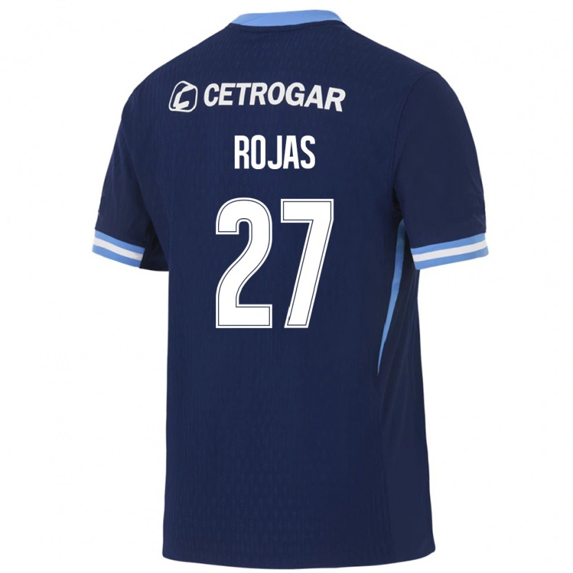 Danxen Hombre Camiseta Gabriel Rojas #27 Azul Real Azul Claro Blanco 2ª Equipación 2026/27 La Camisa