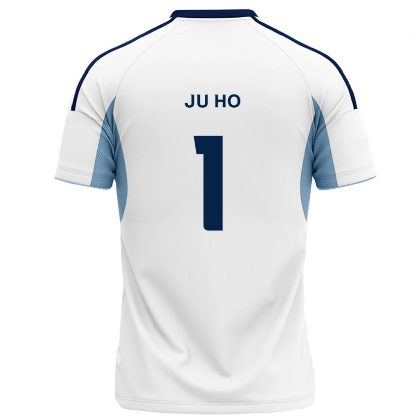 Danxen Hombre Camiseta Ju-Ho Choi #1 Azul Real Blanco 2ª Equipación 2026/27 La Camisa