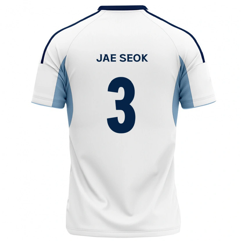 Danxen Hombre Camiseta Jae-Seok Hong #3 Azul Real Blanco 2ª Equipación 2026/27 La Camisa