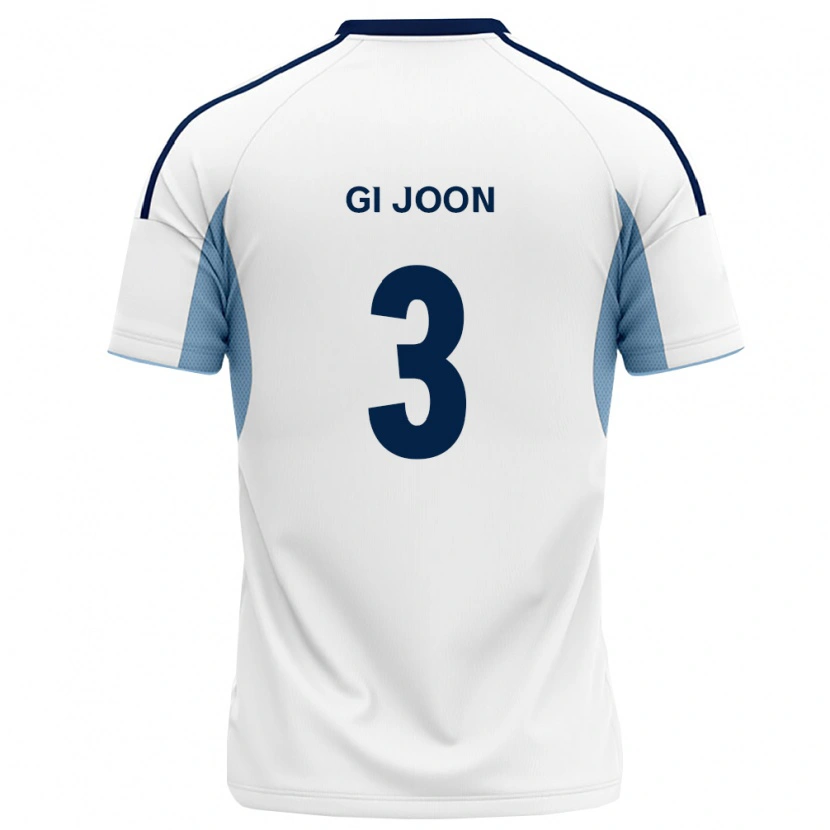 Danxen Hombre Camiseta Gi-Joon Kim #3 Azul Real Blanco 2ª Equipación 2026/27 La Camisa