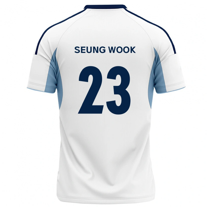Danxen Hombre Camiseta Seung-Wook Seo #23 Azul Real Blanco 2ª Equipación 2026/27 La Camisa