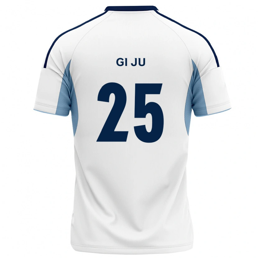 Danxen Hombre Camiseta Gi-Ju Kwon #25 Azul Real Blanco 2ª Equipación 2026/27 La Camisa