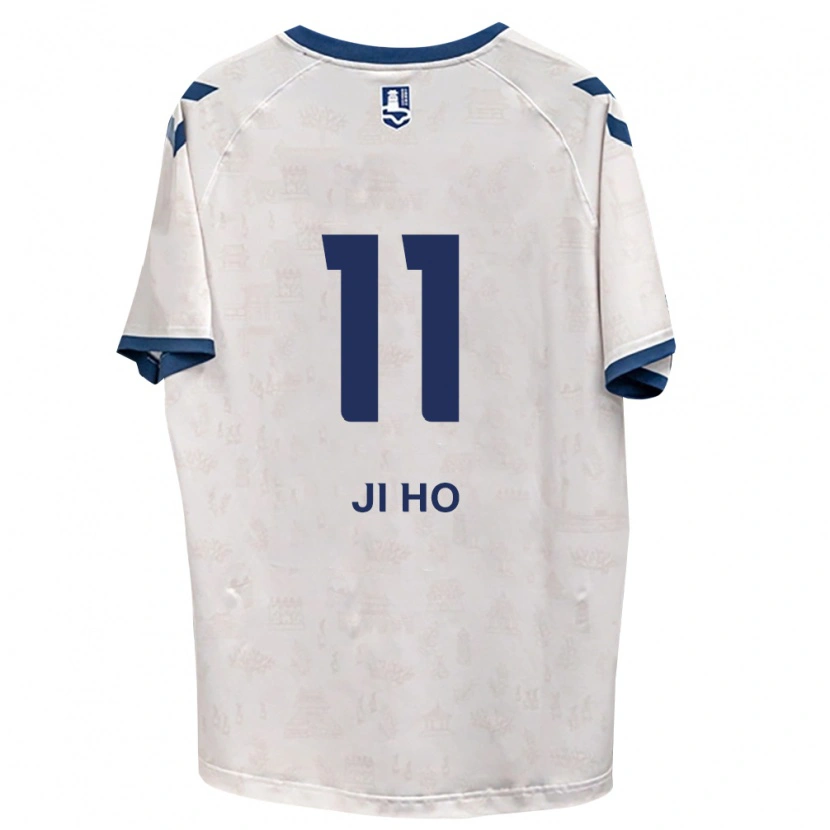 Danxen Hombre Camiseta Ji-Ho Soon #11 Azul Real Blanco 2ª Equipación 2026/27 La Camisa