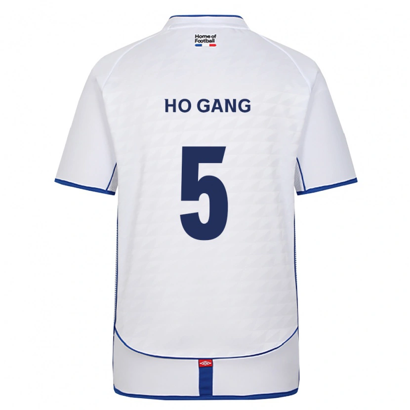 Danxen Hombre Camiseta Ho-Gang Han #5 Negro Blanco Rojo 2ª Equipación 2026/27 La Camisa