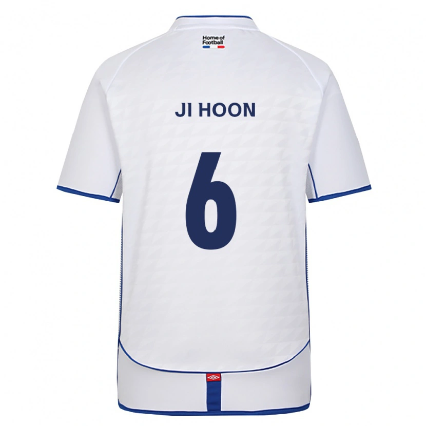 Danxen Hombre Camiseta Ji-Hoon Lim #6 Negro Blanco Rojo 2ª Equipación 2026/27 La Camisa