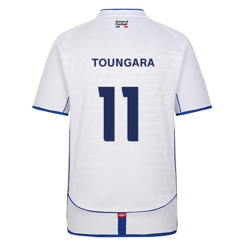 Danxen Hombre Camiseta Aboubacar Toungara #11 Negro Blanco Rojo 2ª Equipación 2026/27 La Camisa