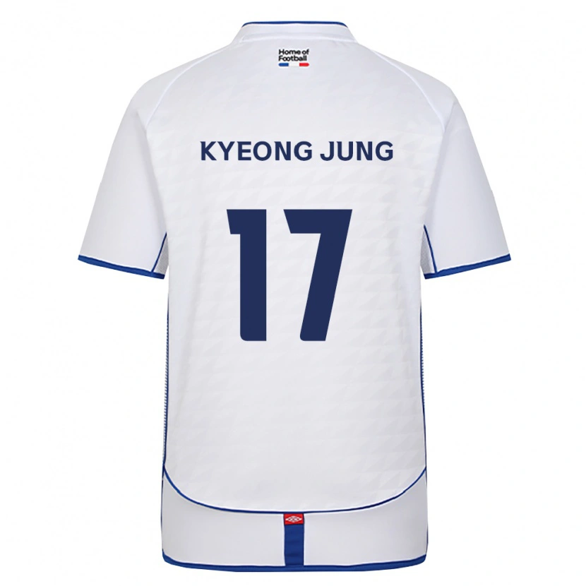 Danxen Hombre Camiseta Kyeong-Jung Kim #17 Negro Blanco Rojo 2ª Equipación 2026/27 La Camisa