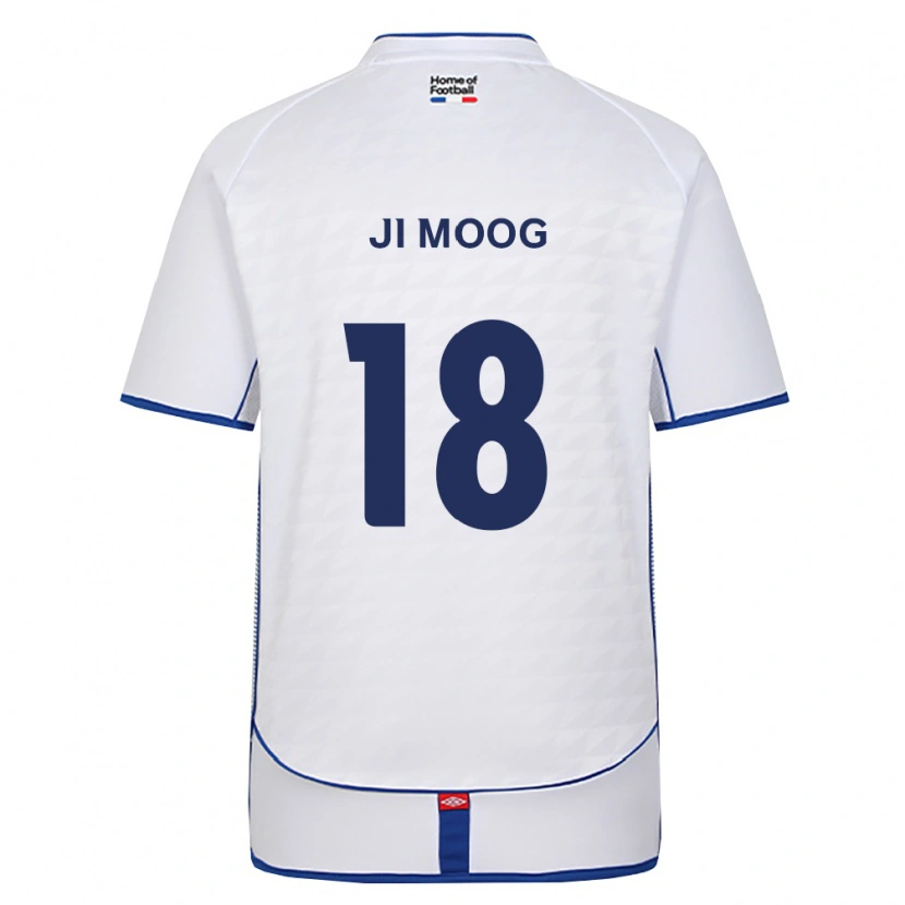 Danxen Hombre Camiseta Ji-Moog Choi #18 Negro Blanco Rojo 2ª Equipación 2026/27 La Camisa