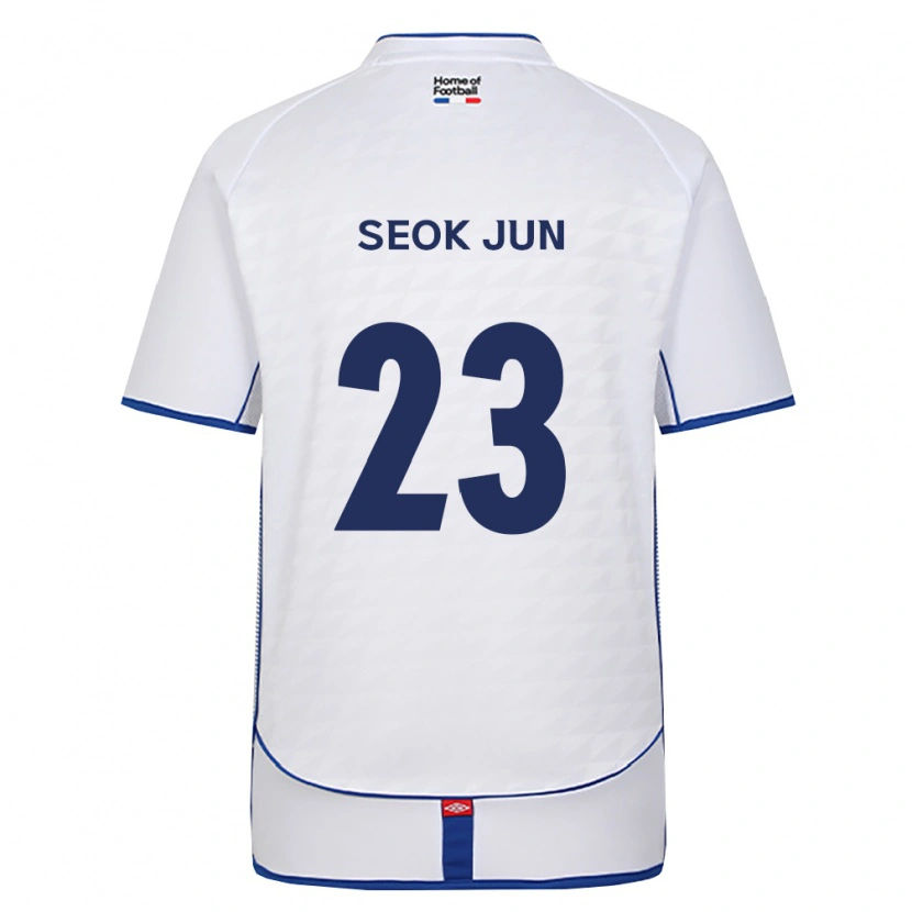 Danxen Hombre Camiseta Seok-Jun Wi #23 Negro Blanco Rojo 2ª Equipación 2026/27 La Camisa