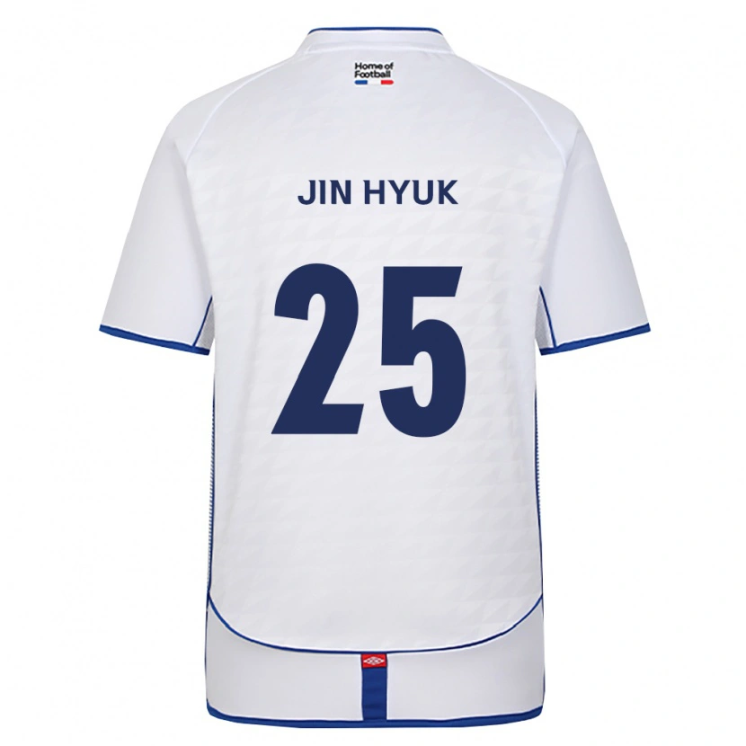 Danxen Hombre Camiseta Jin-Hyuk Lee #25 Negro Blanco Rojo 2ª Equipación 2026/27 La Camisa