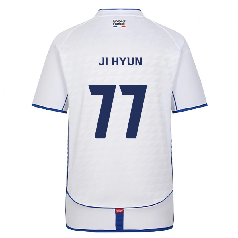 Danxen Hombre Camiseta Ji-Hyun Kim #77 Negro Blanco Rojo 2ª Equipación 2026/27 La Camisa