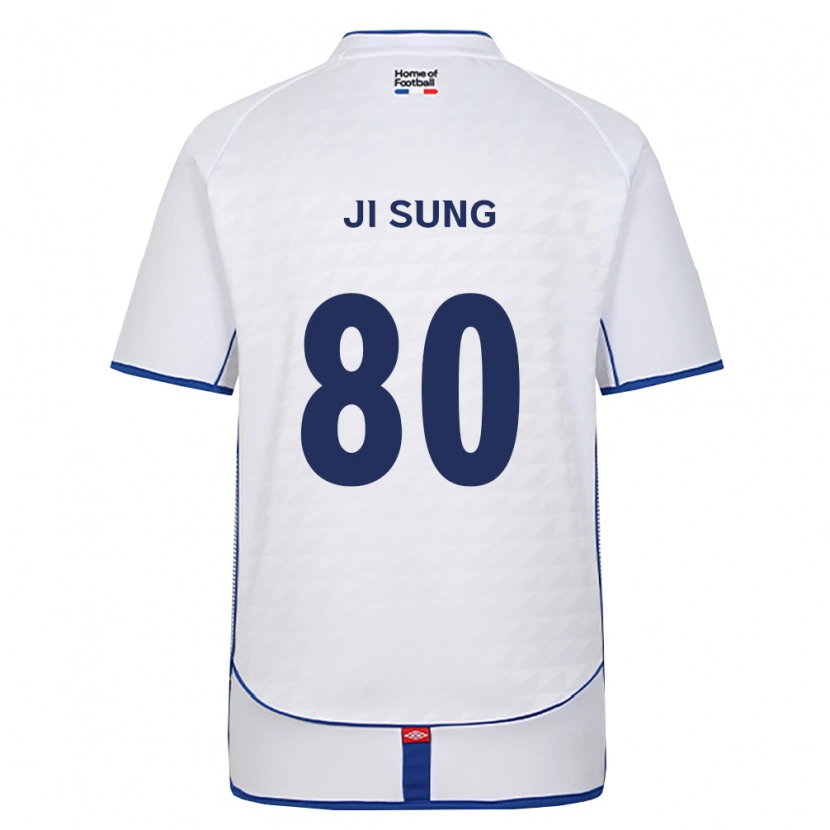 Danxen Hombre Camiseta Ji-Sung Kim #80 Negro Blanco Rojo 2ª Equipación 2026/27 La Camisa