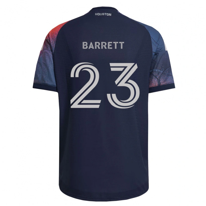 Danxen Hombre Camiseta Daniel Barrett #23 Azul Profundo Blanco Naranja 2ª Equipación 2026/27 La Camisa