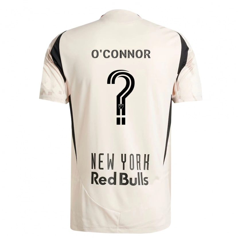 Danxen Hombre Camiseta Aidan O'connor #0 Blanco Roto Rojo Negro 2ª Equipación 2026/27 La Camisa