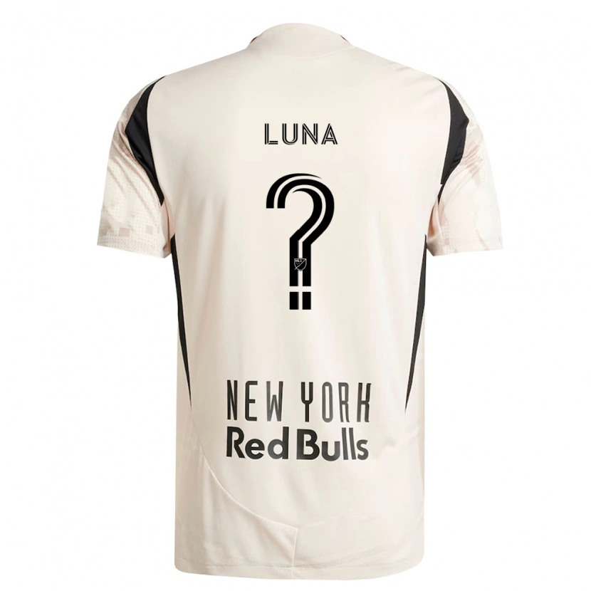 Danxen Hombre Camiseta Erick Luna #0 Blanco Roto Rojo Negro 2ª Equipación 2026/27 La Camisa
