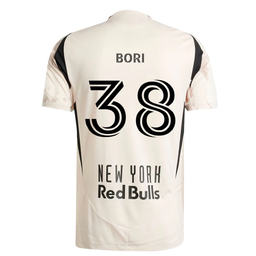 Danxen Hombre Camiseta Jason Bori #38 Blanco Roto Rojo Negro 2ª Equipación 2026/27 La Camisa