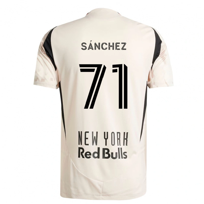 Danxen Hombre Camiseta Aimar Sánchez #71 Blanco Roto Rojo Negro 2ª Equipación 2026/27 La Camisa