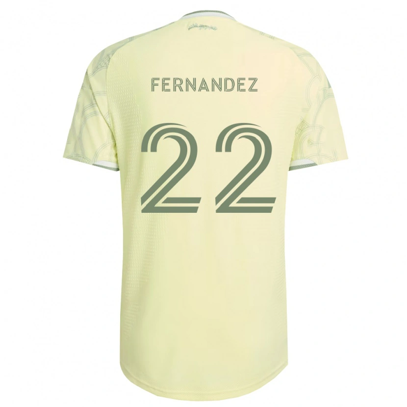 Danxen Hombre Camiseta Omir Fernandez #22 Beige Blanco 2ª Equipación 2026/27 La Camisa