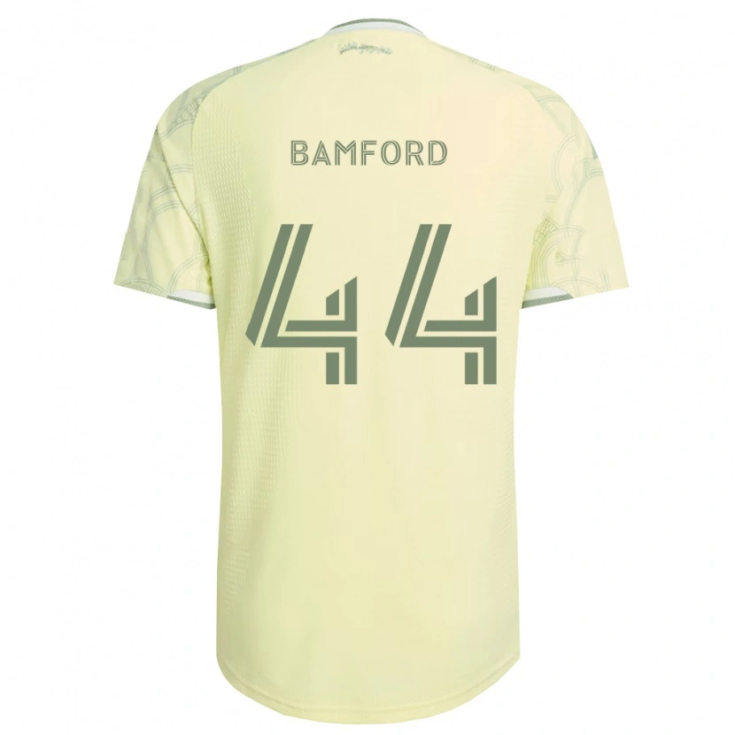 Danxen Hombre Camiseta Alex Bamford #44 Beige Blanco 2ª Equipación 2026/27 La Camisa