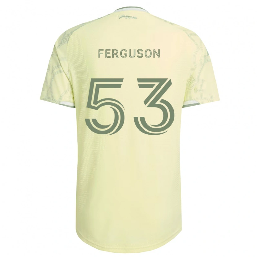 Danxen Hombre Camiseta Connor Ferguson #53 Beige Blanco 2ª Equipación 2026/27 La Camisa