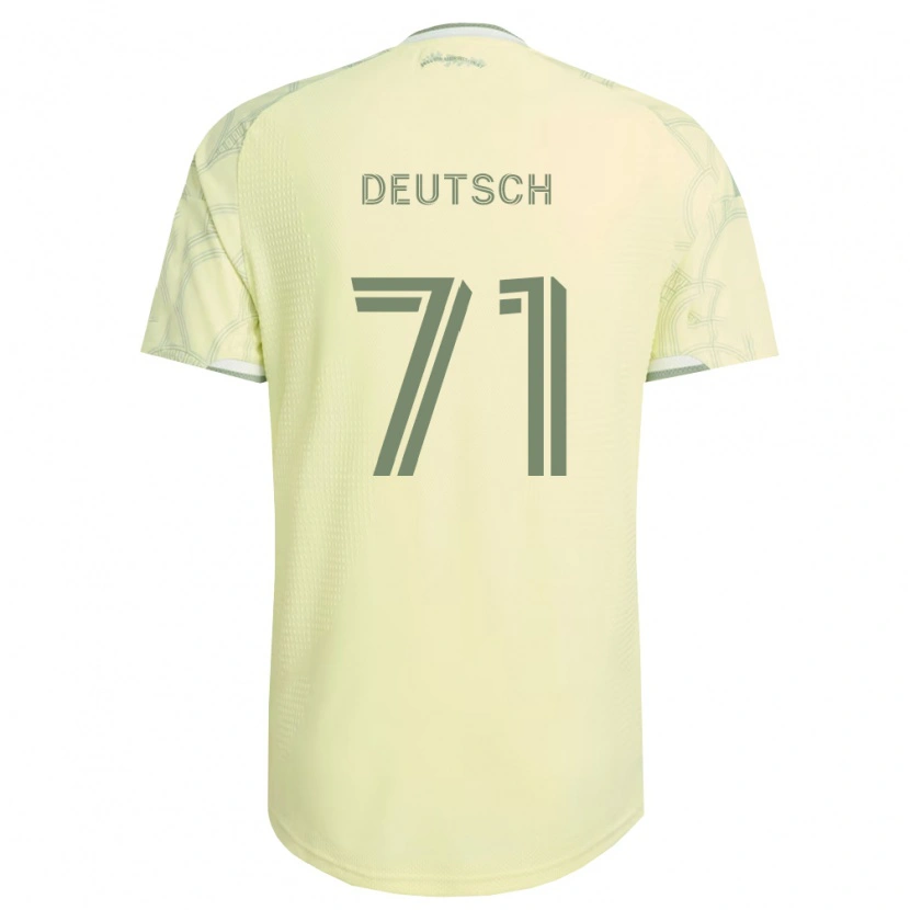 Danxen Hombre Camiseta Maverick Deutsch #71 Beige Blanco 2ª Equipación 2026/27 La Camisa