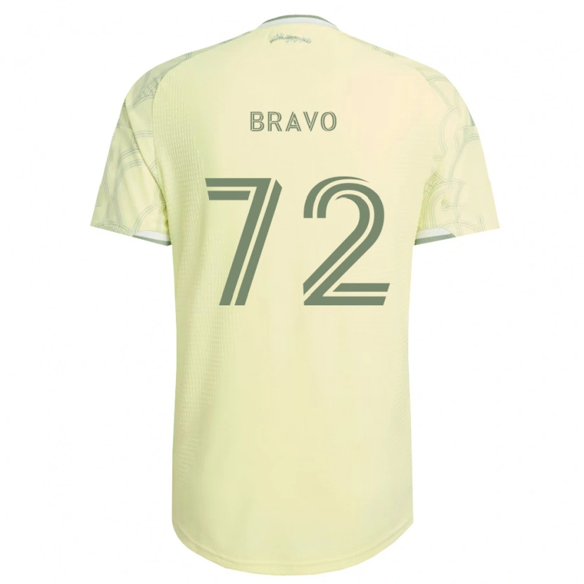 Danxen Hombre Camiseta Julian Bravo #72 Beige Blanco 2ª Equipación 2026/27 La Camisa