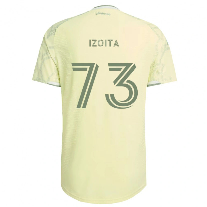 Danxen Hombre Camiseta Eric Izoita #73 Beige Blanco 2ª Equipación 2026/27 La Camisa