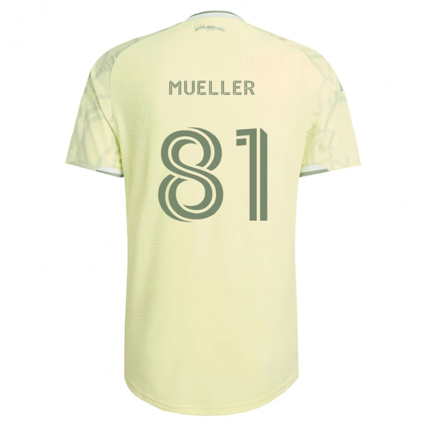 Danxen Hombre Camiseta Henry Mueller #81 Beige Blanco 2ª Equipación 2026/27 La Camisa