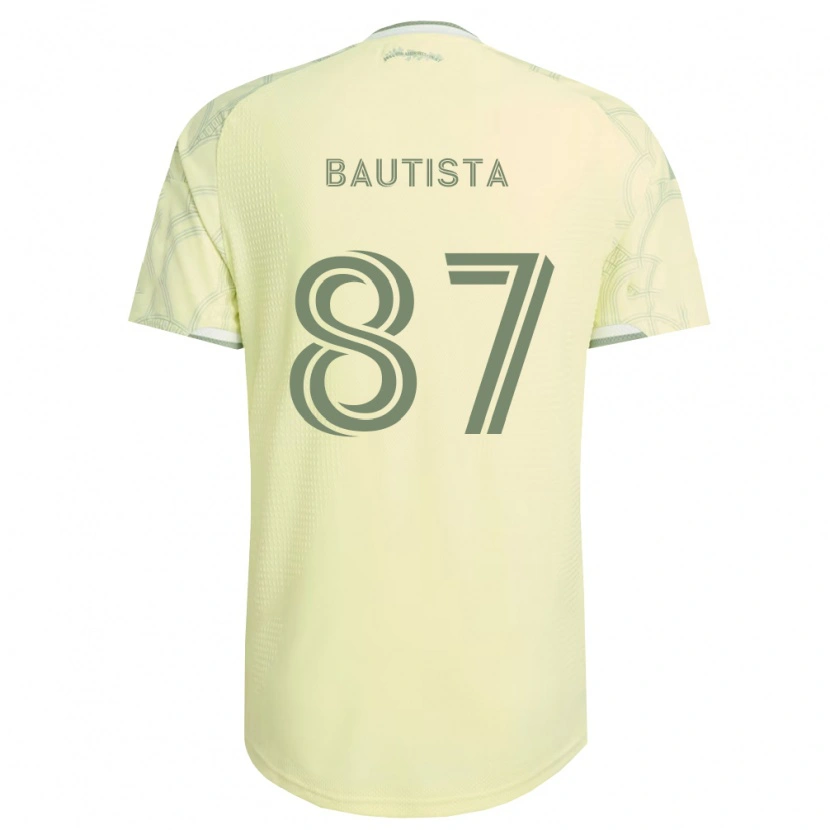 Danxen Hombre Camiseta Ricardo Bautista #87 Beige Blanco 2ª Equipación 2026/27 La Camisa