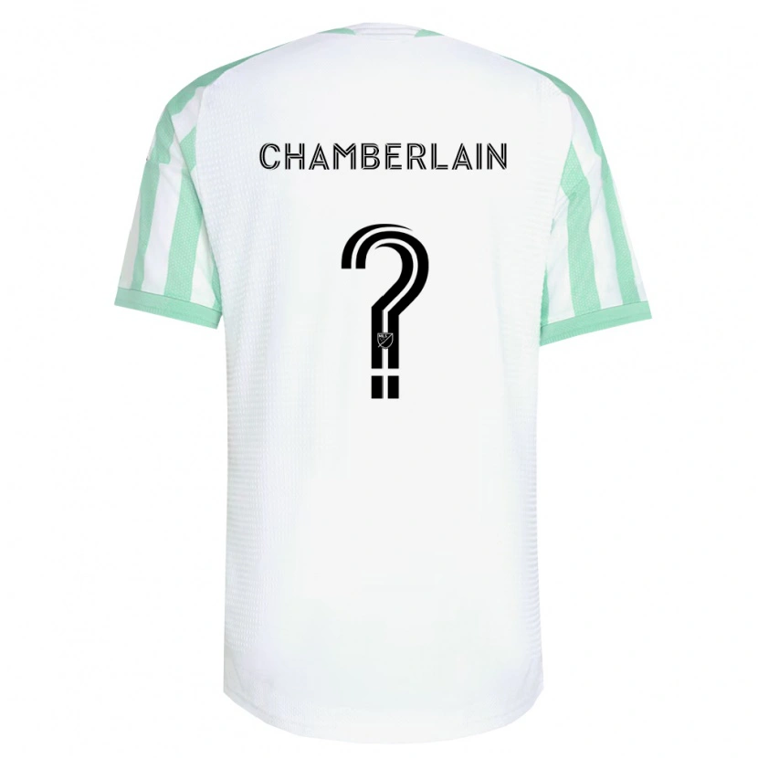 Danxen Hombre Camiseta Luke Chamberlain #0 Verde Claro Negro Blanco 2ª Equipación 2026/27 La Camisa