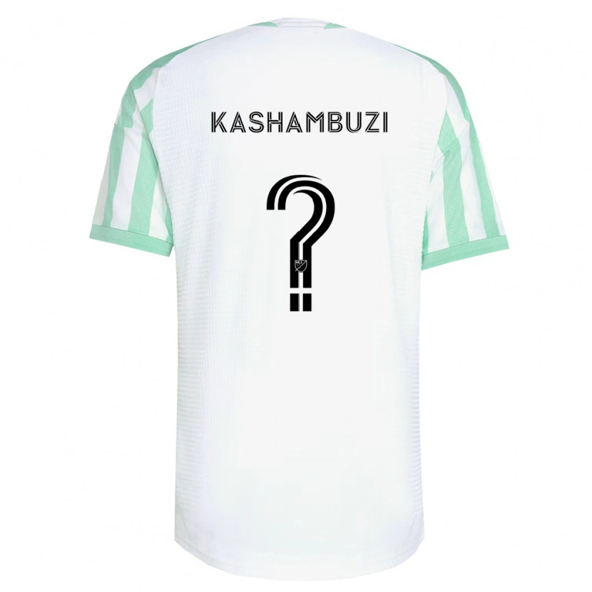 Danxen Hombre Camiseta Nick Kashambuzi #0 Verde Claro Negro Blanco 2ª Equipación 2026/27 La Camisa