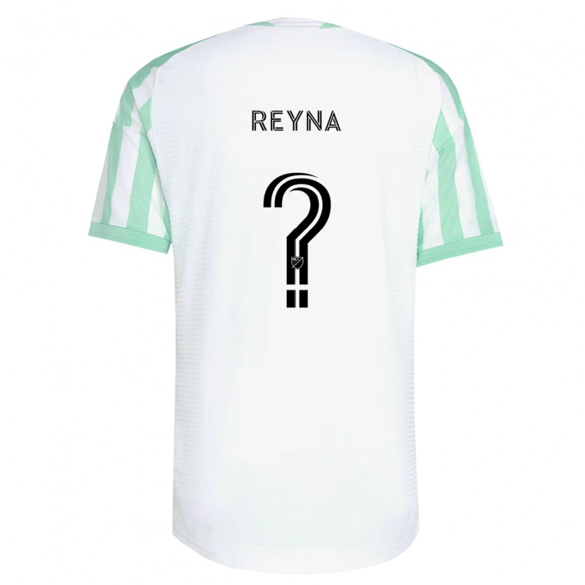 Danxen Hombre Camiseta Joah Reyna #0 Verde Claro Negro Blanco 2ª Equipación 2026/27 La Camisa