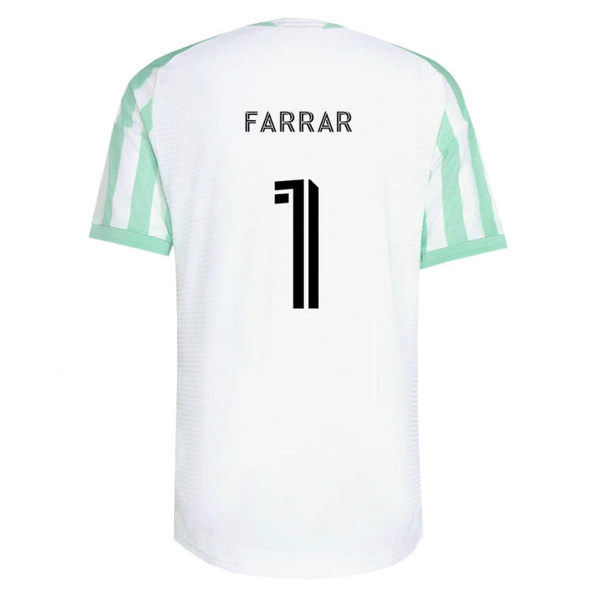 Danxen Hombre Camiseta Charlie Farrar #1 Verde Claro Negro Blanco 2ª Equipación 2026/27 La Camisa