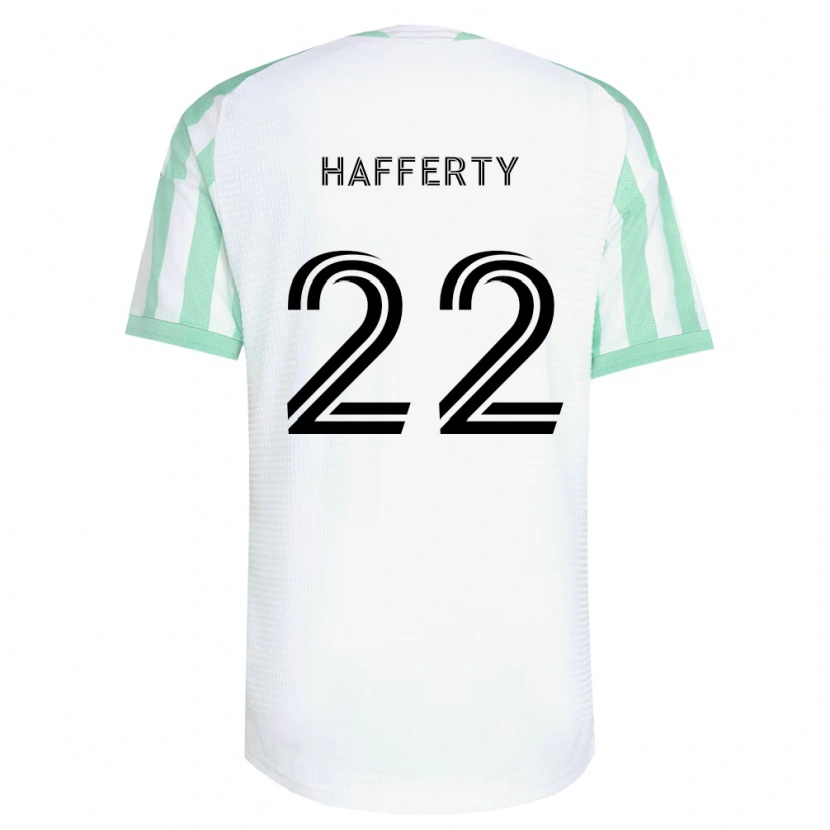 Danxen Hombre Camiseta Joe Hafferty #22 Verde Claro Negro Blanco 2ª Equipación 2026/27 La Camisa
