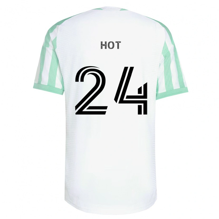 Danxen Hombre Camiseta Kenan Hot #24 Verde Claro Negro Blanco 2ª Equipación 2026/27 La Camisa