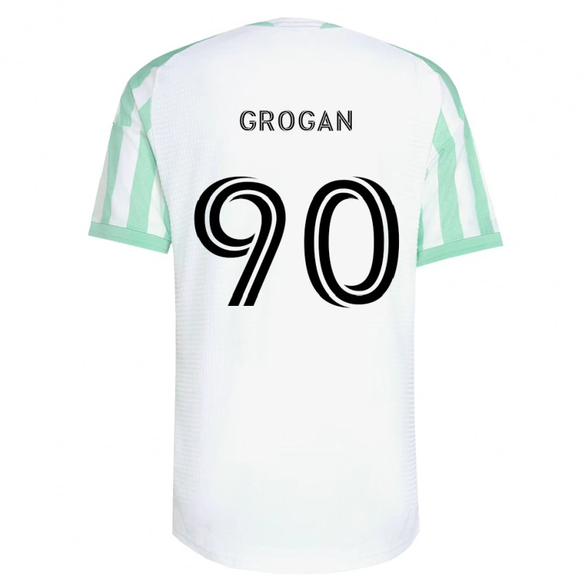 Danxen Hombre Camiseta Peter Grogan #90 Verde Claro Negro Blanco 2ª Equipación 2026/27 La Camisa