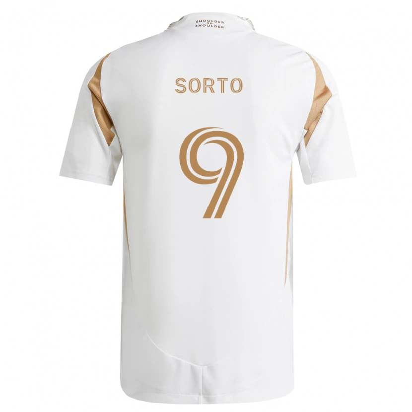 Danxen Hombre Camiseta Andrew Sorto #9 Blanco Marrón 2ª Equipación 2026/27 La Camisa