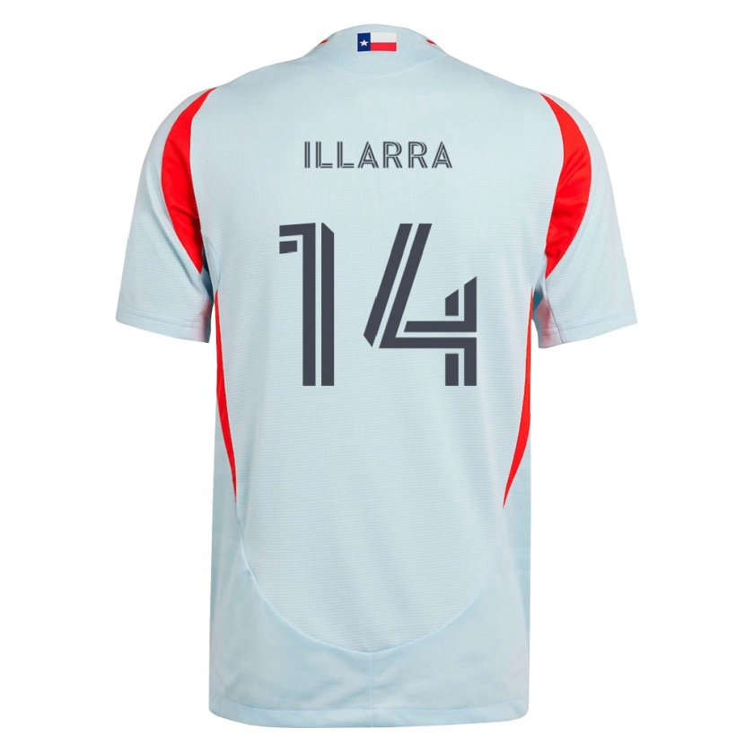 Danxen Hombre Camiseta Asier Illarramendi #14 Gris Oscuro Blanco Rojo 2ª Equipación 2026/27 La Camisa