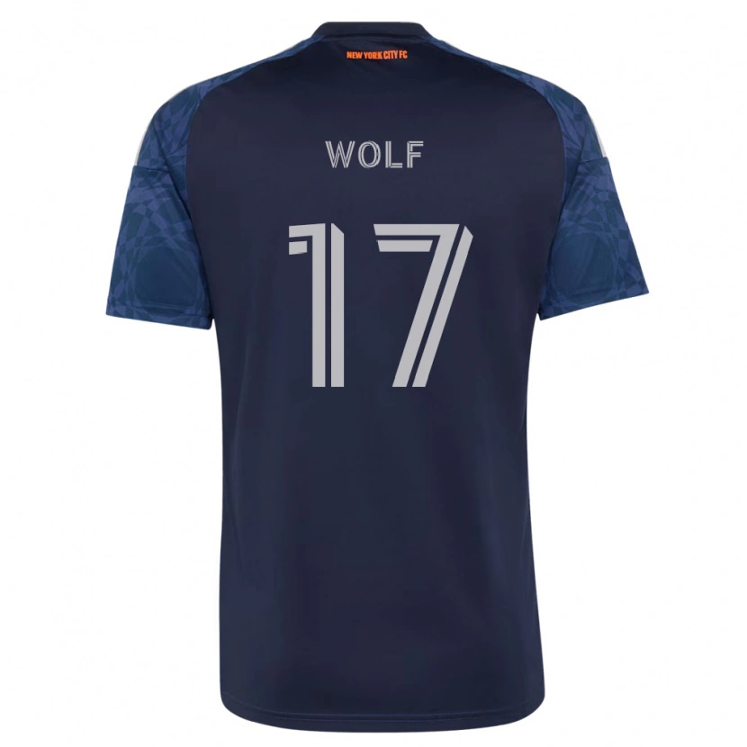 Danxen Hombre Camiseta Hannes Wolf #17 Azul Profundo Blanco 2ª Equipación 2026/27 La Camisa