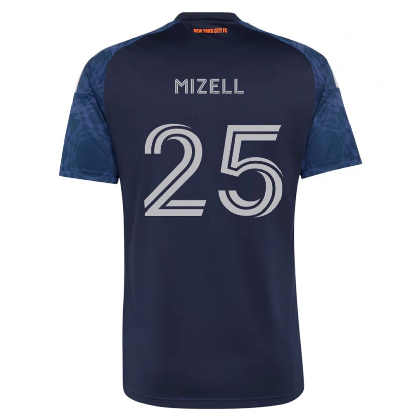 Danxen Hombre Camiseta Cody Mizell #25 Azul Profundo Blanco 2ª Equipación 2026/27 La Camisa