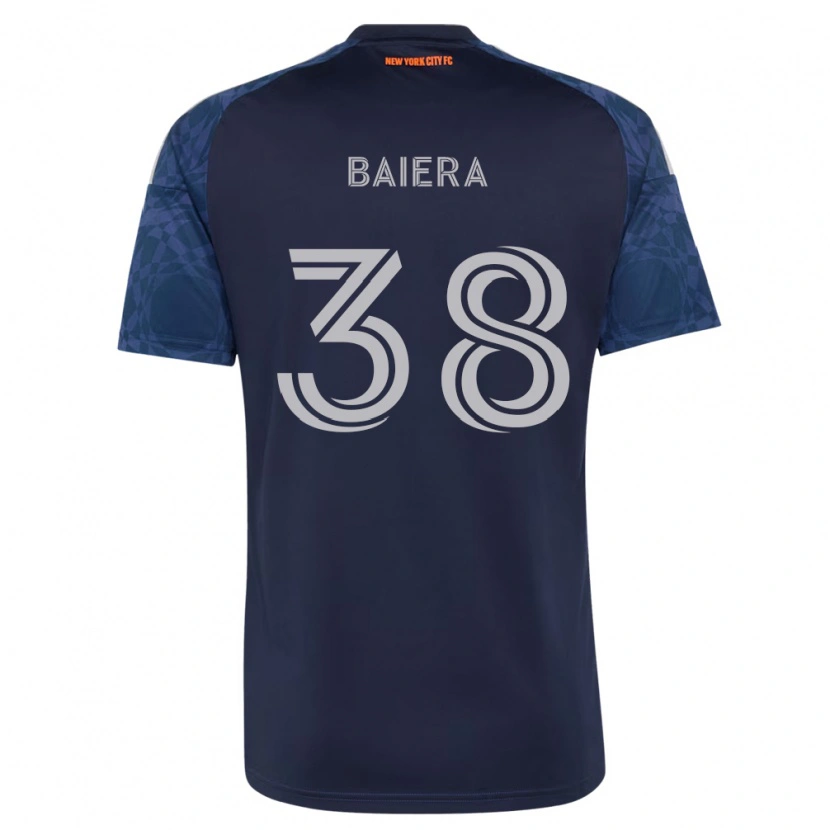Danxen Hombre Camiseta Drew Baiera #38 Azul Profundo Blanco 2ª Equipación 2026/27 La Camisa