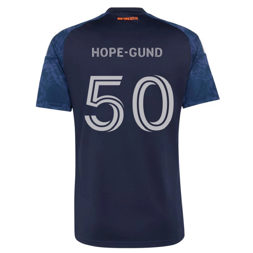 Danxen Hombre Camiseta Kofi Hope-Gund #50 Azul Profundo Blanco 2ª Equipación 2026/27 La Camisa