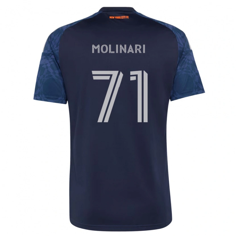 Danxen Hombre Camiseta Peter Molinari #71 Azul Profundo Blanco 2ª Equipación 2026/27 La Camisa
